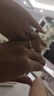 央創(chuàng)時(shí)尚【中國(guó)黃金授權(quán)】莫桑石戒指情侶對(duì)戒生日紀(jì)念禮物情人節(jié)女友S925 【一克拉】莫桑石對(duì)戒 曬單實(shí)拍圖