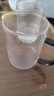 青蘋果耐熱玻璃水杯465ml四只 四色把手玻璃杯 圍爐煮茶杯牛奶杯 曬單實拍圖