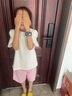 Teenie Weenie Kids【涼感】小熊童裝25夏男女童寶吸濕速干打底衫 象牙白 140 cm 曬單實(shí)拍圖