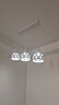 FSL佛山照明LED餐廳燈吊燈具三頭吸頂餐吊燈飾創(chuàng)意臥室燈長條50623 曬單實拍圖