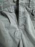 UR2025夏季新款女裝做舊洗水對稱(chēng)貼袋七分闊腿褲UYV650046 冷灰 XS 曬單實(shí)拍圖
