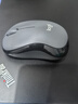 羅技（Logitech）M220 輕音鼠標(biāo) 無(wú)線鼠標(biāo) 辦公鼠標(biāo) 對(duì)稱鼠標(biāo) 帶無(wú)線微型接收器 灰黑色 曬單實(shí)拍圖