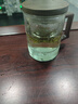泥也茶杯玻璃泡綠茶杯茶水分離耐熱加厚帶過濾男士辦公個人專用高端 曬單實(shí)拍圖