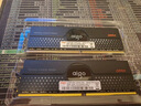 愛國(guó)者（aigo）32GB(16G×2)套裝 DDR4 3600 臺(tái)式機(jī)內(nèi)存條 海力士CJR顆粒馬甲條 承影黑色C18 Deepseek硬件 曬單實(shí)拍圖