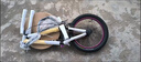 20寸BMX小輪車(chē)表演車(chē)極限單車(chē)特技動(dòng)作自行車(chē)超響花鼓 啞光黑配黑 曬單實(shí)拍圖