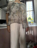 奉孝媽媽裝夏裝2025新款套裝50-60歲洋氣中老年女裝衣服大碼女士夏季 曬單實(shí)拍圖