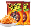卡迪那（cadina）豌豆脆 水煮魚(yú)味52g*2袋 休閑零食 膨化食品 曬單實(shí)拍圖