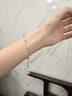 禮意久久施華洛世奇鋯穗穗平安銀手鏈女生日禮物女生七夕情人節(jié)禮物送女友 曬單實(shí)拍圖