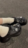 卡駱馳（crocs）經(jīng)典泡芙Clog男女一腳蹬懶人沙灘鞋 CR207521-001 36 曬單實拍圖