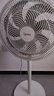 美的（Midea）電風扇 空氣循環(huán)扇家用立式落地大風力搖頭落地扇電扇桌面臺扇輕音低噪小風扇 FGA24TS 曬單實拍圖