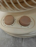 博森輕音電風(fēng)扇臺式桌面空氣循環(huán)扇家用柔風(fēng)宿舍辦公迷你廚房壁掛搖頭定時臺扇交流定頻壁扇XHS-1511 曬單實拍圖