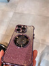 艾邦達(dá)適用于蘋果16promax手機(jī)殼16pro氣囊防摔iPhone15磁吸閃粉14pro鏡頭全包輕奢高檔高級感男女款 【沙漠金+閃粉卡】氣囊超防摔 iPhone 16 Pro Max 曬單實(shí)拍圖