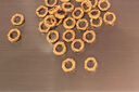 第一福古法金手繩黃金盤(pán)纏手鏈足金999手工金古法錘紋金圈隔片硬金配件 5顆6mm約0.95g（預(yù)售產(chǎn)品克重多退少補(bǔ)） 曬單實(shí)拍圖