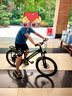 永久（FOREVER） 兒童自行車(chē)6-10歲自行車(chē)兒童單車(chē)兒童自行車(chē)小孩自行車(chē)兒童山地 高配黃|6速+輻條輪+后貨架+禮包 22寸【適用身高140-165cm】 曬單實(shí)拍圖