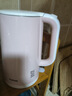 蘇泊爾（SUPOR）電水壺 雙層防燙燒水壺熱水壺1.7L 全鋼無縫內(nèi)膽304不銹鋼電熱水壺大容量 SW-17J418 曬單實拍圖