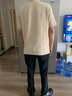 九牧王【小冰T】25夏季新款 商務(wù)經(jīng)典輕奢透氣涼爽品質(zhì)短袖POLO衫t恤男 卡其  TTW2E20137 L 175/96A(50) 曬單實(shí)拍圖