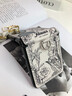 三只貓咪適用華為pocket2手機殼新款折疊packet2優(yōu)享版全包防摔中軸保護套pockets斜跨珍珠鏈條小香風輕奢 【輕奢素描花】單殼 華為 Pocket S 曬單實拍圖