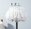 美麗雅旋轉(zhuǎn)拖把 家用免手洗自動(dòng)旋轉(zhuǎn)甩水地拖 懶人神器甩水拖把桶 單拖把共2張布【不帶桶】 曬單實(shí)拍圖
