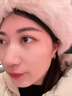 Jay 2025新款方形酒紅色耳環(huán)女百搭耳釘520送女朋友老婆禮物 曬單實拍圖