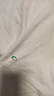 京舒棉【純棉T恤】10A抑菌新疆棉衣服男裝短t打底衫耐黃變 白色 L 曬單實(shí)拍圖