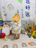 巴拉巴拉嬰兒羽絨服男女童冬季外套撞色造型男童兒童寶寶童裝 白紅色調(diào)00316-白鴨絨 100 （充絨量73g） 曬單實拍圖