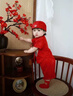 WVD國際品牌兒童夏季蛋糕裙2025新款女童吊帶裙套裝大童連衣裙夏裝女 套裝 (杏色裙 + 馬甲) 130 cm 曬單實(shí)拍圖