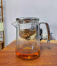 六祥 LOOK SHINE2025新款磁吸飄逸杯泡茶壺一鍵茶水分離全玻璃內膽飄逸壺辦公家用 【550ml】磁吸飄逸杯 曬單實(shí)拍圖