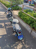 愛瑪電動(dòng)自行車歡樂豆48V12Ah鉛酸電池續(xù)航40km新國標(biāo)迷你踏板 源彩塔塔綠 曬單實(shí)拍圖