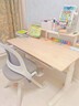 枝樂(lè )兒童學(xué)習桌小學(xué)生家用書(shū)桌可升降桌子實(shí)木寫(xiě)字桌課桌椅套裝 【MAX版】硬楓木/簡(jiǎn)版書(shū)架+抽屜 1200x650x750mm 曬單實(shí)拍圖