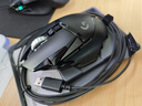 羅技（G）G502 HERO游戲鼠標 電競有線鼠標 吃雞鼠標RGB帶配重宏編程機械usb鼠標電腦英雄聯(lián)盟csgo送男友 G502 HERO黑色 曬單實拍圖