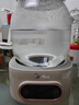 美的（Midea）花漾0膠水全玻璃全自動養(yǎng)生壺 辦公室多功能煮茶壺 燒水壺恒溫電熱水壺煮茶器花茶壺1L YS10B101 曬單實拍圖