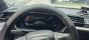 德言適用奧迪方向盤套真皮A6L/A4L/A7L/A8L/Q5L/A3A6A5Q3Q7Q8S4S5rs6Q6Q2L車把套超薄款 D型【黑色線】不帶標(biāo) 曬單實(shí)拍圖