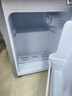 奧克斯小冰箱家用小型迷你冷藏冷凍兩用出租房宿舍用節(jié)能省電寢室辦公室電冰箱 【熱賣款 升級凈化去味】22A126DW銀 曬單實拍圖