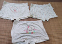冰雪木棉兒童內(nèi)褲女童夏季莫代爾平角褲薄款A(yù)類10A級(jí)抑菌檔中大童四角短褲 曬單實(shí)拍圖