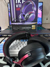 iKF V11 Pro7.1四模無(wú)線游戲耳機(jī)頭戴式7.1環(huán)繞音效藍(lán)牙有線電競(jìng)專用三角洲FPS無(wú)畏契約辨位 黑紅色 曬單實(shí)拍圖
