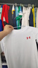 安德瑪（Under Armour）兒童長(cháng)袖T恤男童衣服套頭衫圓領(lǐng)衛衣上衣243124169 白色 130cm  曬單實(shí)拍圖