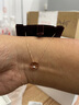 I Do【七夕禮物】Round 18K玫瑰金鉆石項(xiàng)鏈吊墜情人節(jié)禮物生日送女友 【現(xiàn)貨】十字鏈 18K/3分 曬單實(shí)拍圖