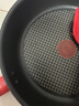 特福（Tefal）平底鍋家用牛排不粘煎鍋少油煙有鈦煎餅鍋電磁爐燃?xì)庠钔ㄓ?6cm 曬單實(shí)拍圖