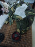 璽樊夏季降溫帶風(fēng)扇的衣服空調(diào)服勞保工人工地戶外充電制冷電焊工作服 2風(fēng)扇迷彩1件+1個(gè)電池36V配件 XL (175) 推薦125-140斤 曬單實(shí)拍圖