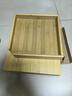 HAOMINGTIAN多功能普洱分茶盤茶具竹制開茶盤評(píng)茶盤茶托盤普洱茶盒 單層茶盒 曬單實(shí)拍圖