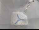 海爾（Haier）雙桶洗衣機(jī)半自動(dòng) 家用大件洗 12公斤大容量 一級(jí)能效省水電 以舊換新 雙缸 原廠品質(zhì)XPB120-81D2 曬單實(shí)拍圖
