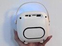 漫步者（EDIFIER）Q3 k歌音響話筒麥克風(fēng)一體式家庭用ktv音箱藍牙小音響唱歌神器卡拉OK兒童情人節(jié)男女生日禮物 云巖白【雙麥版+KTV級音效】 曬單實拍圖