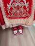 AJ1婚鞋新娘鞋秀禾服婚紗兩穿訂婚結(jié)婚女鞋運(yùn)動(dòng)情侶板鞋日?？纱?白紅【送紅盒+婚鞋配飾】 36 曬單實(shí)拍圖