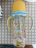 貝親（Pigeon）PPSU雙把手防脹氣奶瓶330ml LL號(hào)奶嘴 馬戲團(tuán) 9月+ AA225 曬單實(shí)拍圖