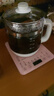 養生壺配件通用壺身單壺高硼硅玻璃裸壺單賣(mài)九陽(yáng)美的榮事達燒水壺 1.5升灰白色壺【升級款】 曬單實(shí)拍圖