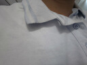 TOMMY HILFIGER【紳動(dòng)POLO】春夏男裝純棉珠地網(wǎng)眼花紗鑲邊修身短袖T恤POLO 淡藍色C1O L （推薦：140-155斤） 曬單實(shí)拍圖