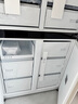 美的（Midea）首創(chuàng)45cm超薄嵌入餐邊柜家用客廳冰箱左餐右廚大容量底部散熱十字四開門國家補貼BCD-427WUSGPZM 曬單實拍圖