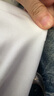 熱風(fēng)（Hotwind）女士t恤正肩短袖25年夏季新款刺繡小花修身顯瘦百搭打底衫短T恤女 04白色 L 曬單實(shí)拍圖