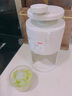 AILUKI德國刨冰機擺攤家用小型綿綿冰機制冰沙冰雹冰機手搖不插電碎冰機 極地白-刨冰機+制冰盒【含含沙冰碗】 曬單實(shí)拍圖