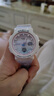 卡西歐（CASIO）手表BABY-G霓虹夜光雙顯 防水防震運動電子表 學(xué)生女表考試表 BGA-250-7A3 曬單實拍圖